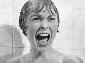Janet Leigh's character in Psycho wouldn't be caught dead showering during a thunderstorm.