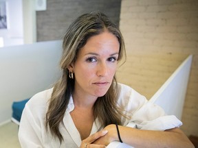 Tania Charron, executive director of Action Jeunesse de l'Ouest-de-l'Ile at the new Ricochet Centre in Pierrefonds on Monday September 12, 2022.