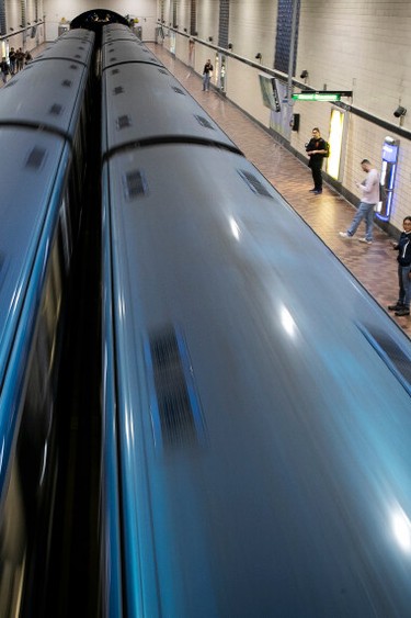 The Saint-Laurent metro station on Thursday September 14, 2023.