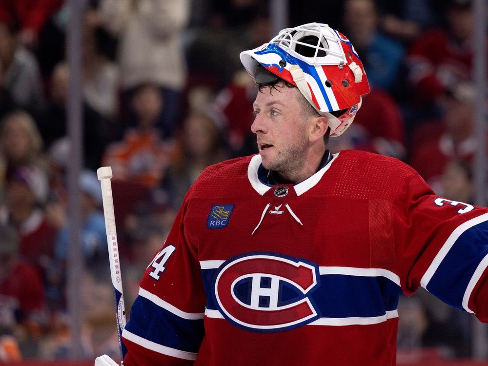 Jake Allen will start in goal for Canadiens in season opener | Montreal  Gazette