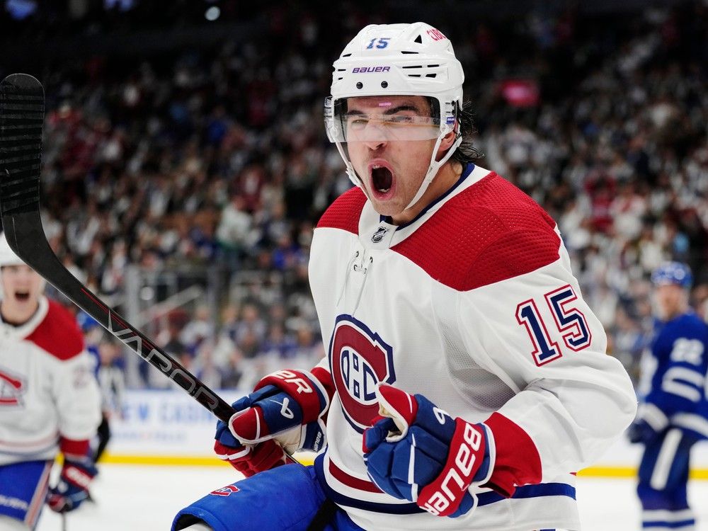 NHL on X: Montreal lands Alex Newhook! The @CanadiensMTL and