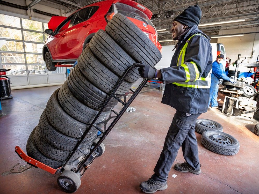 Montreal weather Friday is the deadline to install winter tires