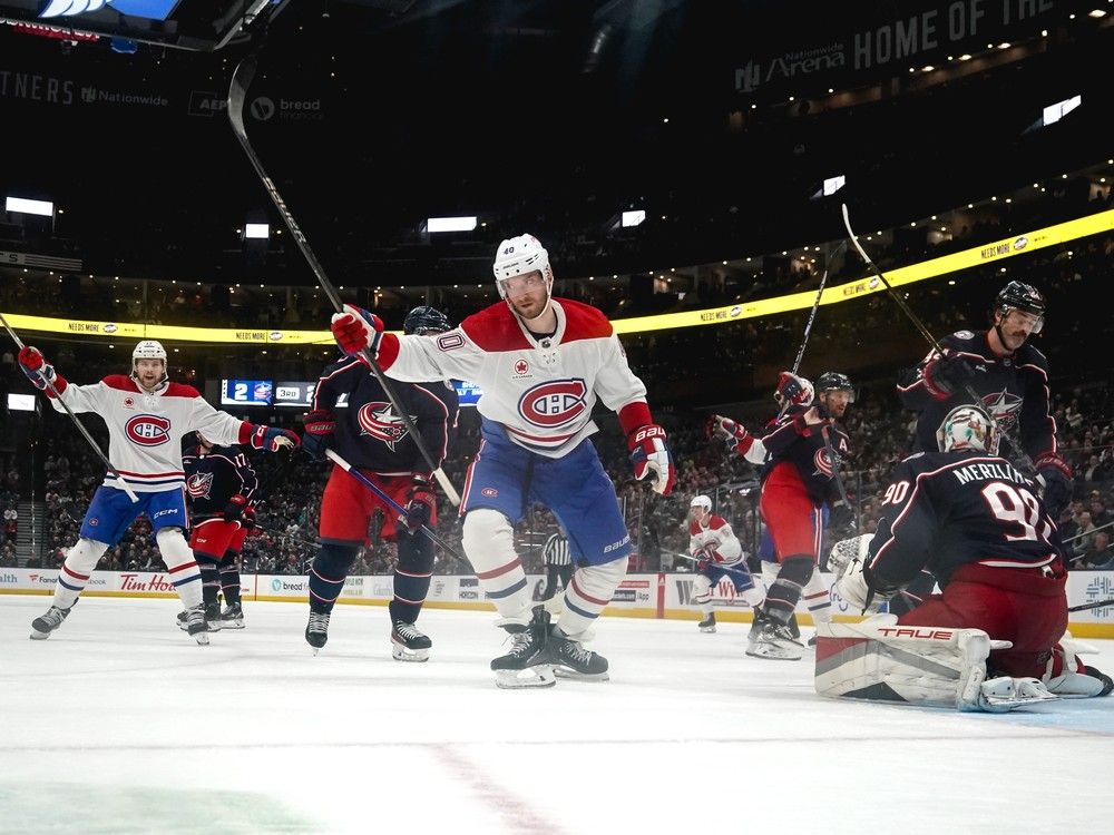 Joel Armia gets winning goal as Canadiens beat Blue Jackets 4-2