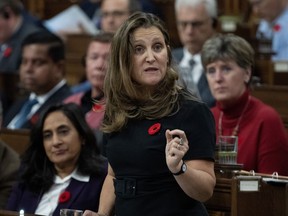 Finance Minister Chrystia Freeland will table the fall fiscal update on Tuesday, which is expected to focus on housing and affordability as the Liberal government struggles to regain favour with Canadians feeling overwhelmed and angry about the rising cost of living.