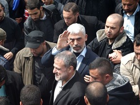 Islamist Hamas movement leader Yahya Sinwar