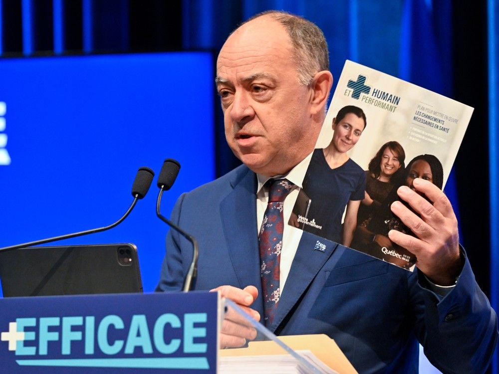 Opinion Join the growing chorus against Quebec's healthcare revamp