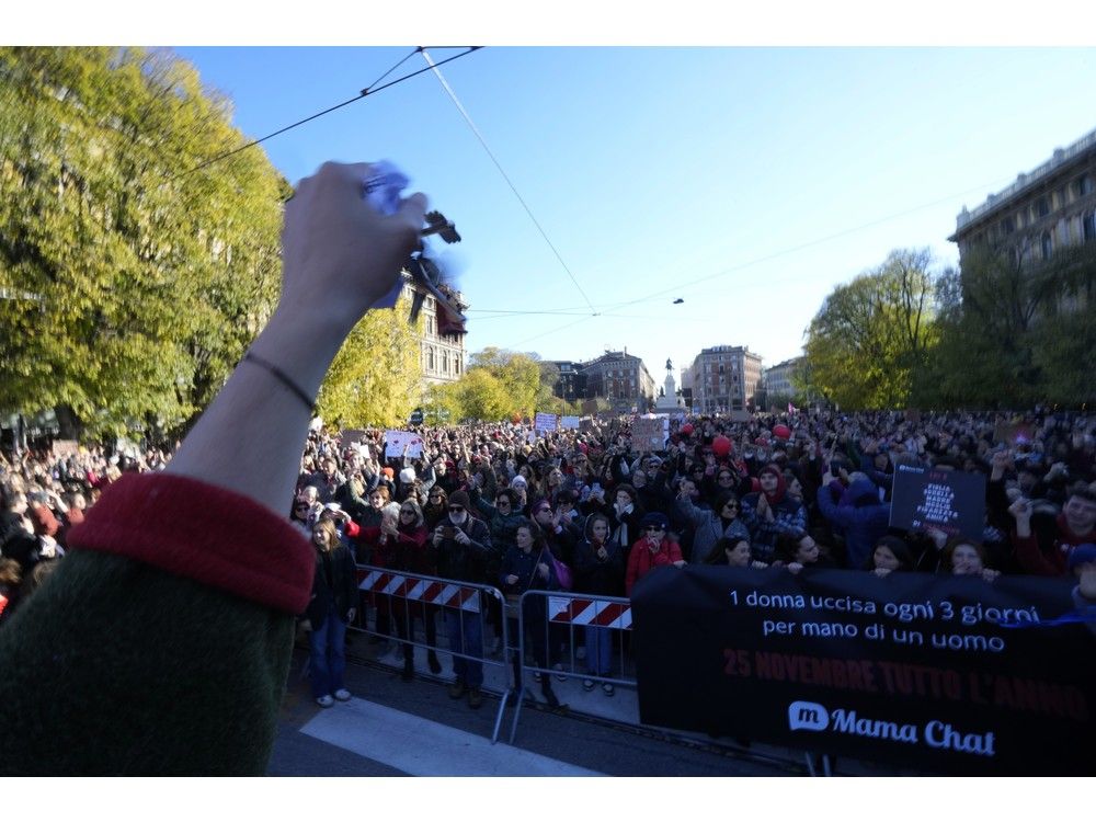 Thousands Rally In Italy Over Violence Against Women After Woman’s ...