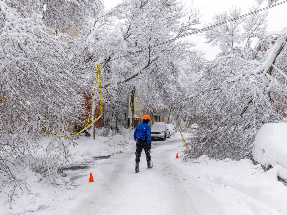 Photos Snowstorm in Montreal Montreal Gazette