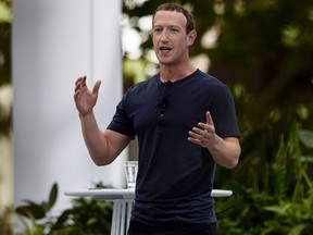 Meta CEO Mark Zuckerberg speaks during the tech giant's Connect developer conference on Sept. 27, 2023, in Menlo Park, Calif.