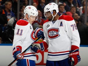 Brendan Gallagher and P.K. Subban were teammates on the Montreal Canadiens.