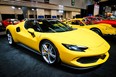 The 2023 Ferrari 296 GTB in yellow