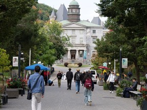 McGill University in Montreal is seen Friday, Oct. 13, 2023.