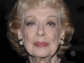 Actress Joyce Randolph attends the Museum of the Moving Image Salute to Ben Stiller at Cipriani's 42nd St. on Nov. 12, 2008, in New York. Randolph, who played Ed Norton?s sarcastic wife, Trixie, on the Honeymooners, has died at age 99.