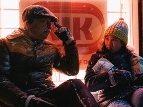 Photo shows a scene from the Quebec film Ru, based on the novel by Kim Thúy.