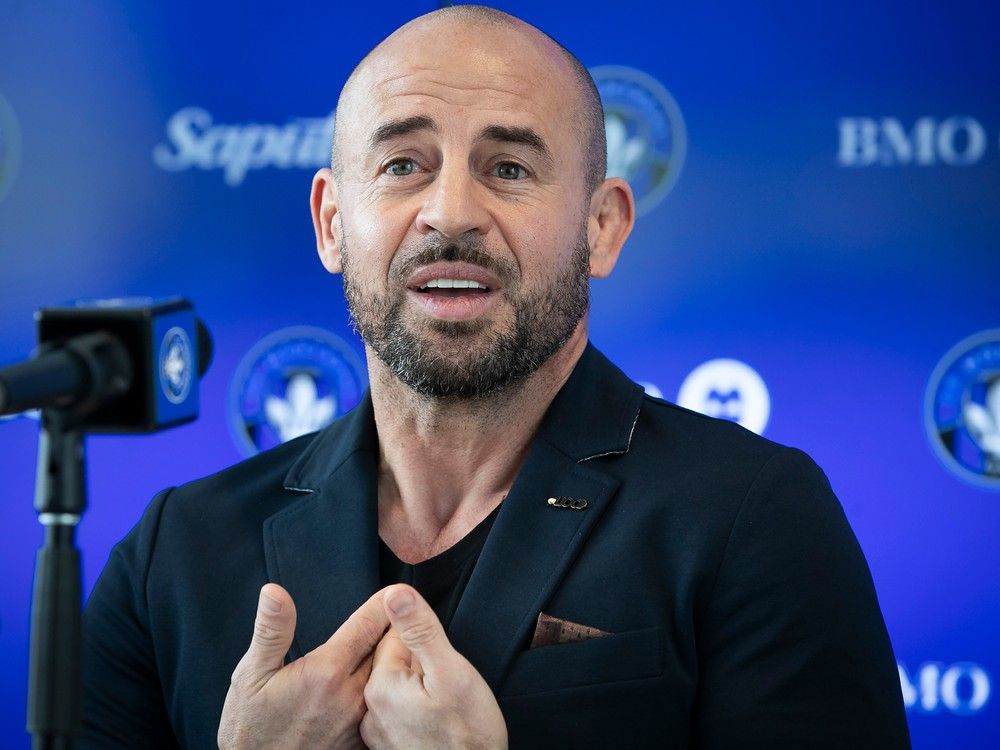 New CF Montr&eacute;al head coach Laurent Courtois.