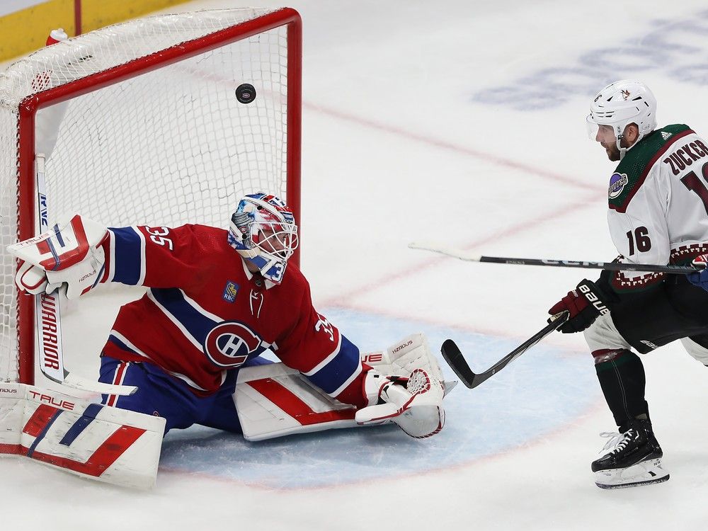 Hidden Game: Tame Coyotes Let Canadiens End Five-game Losing Skid ...