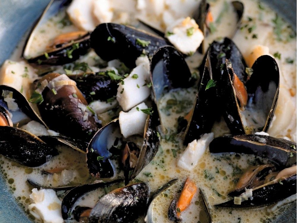 Six O’Clock Solution: Québécois mussel chowder is a celebration of
winter