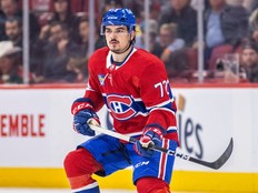 Canadiens defenceman Arber Xhekaj.