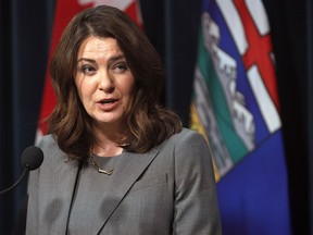 Alberta Premier Danielle Smith is seen in a file photo.