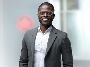Joshua Akue is the metrics and analytics manager at Air Canada. SUPPLIED