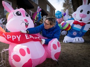 NDG resident creates huge Easter display to bring joy to children