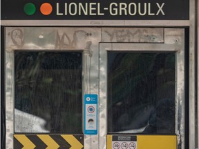 The Lionel-Groulx métro station