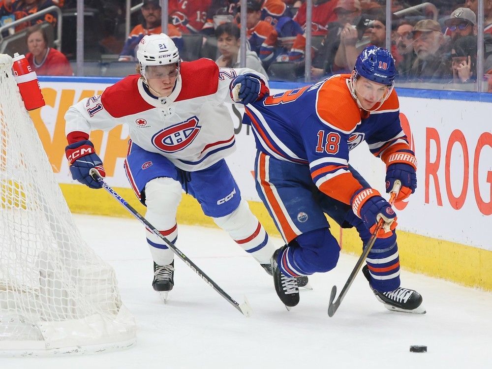 Liveblog: Canadiens battle Oilers on Monday night