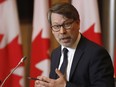 Chief Electoral Officer Stephane Perrault speaks at a press conference in Ottawa on Tuesday, June 7, 2022.