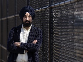Gobindbir Singh from Khalsa Aid Ottawa poses for a photo, Thursday, March 14, 2024 in Ottawa.