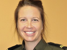 Quebec Provincial Police Sgt. Maureen Breau is seen in an undated handout photo.