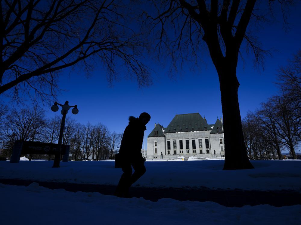 The Supreme Court of Canada is pictured in Ottawa on Friday, March 3, 2023.