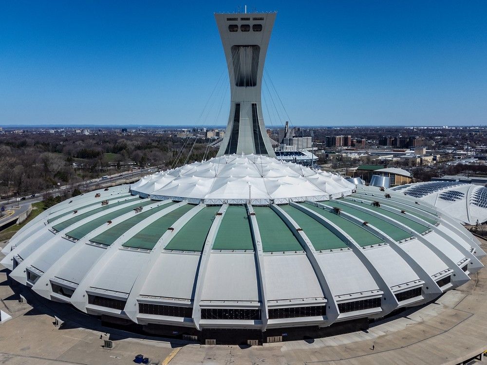 Olympic Stadium wants your ideas for a new use for its tattered old roof