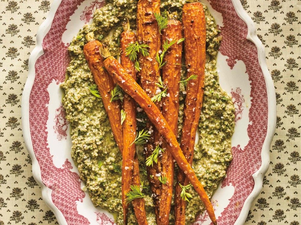 Six O’Clock Solution: Oh-so-fashionable roasted carrots with pesto