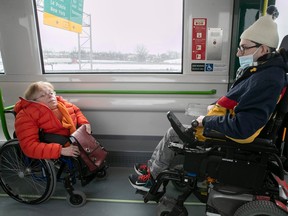 The obstacles trying to ride the REM in a wheelchair