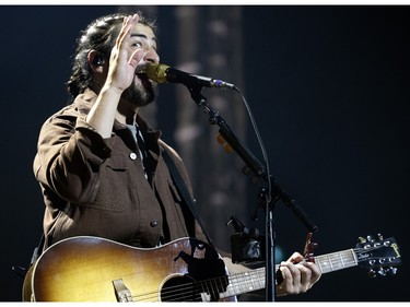 Vermont folk-pop singer Noah Kahan in concert in Montreal on Saturday, April 13, 2024.