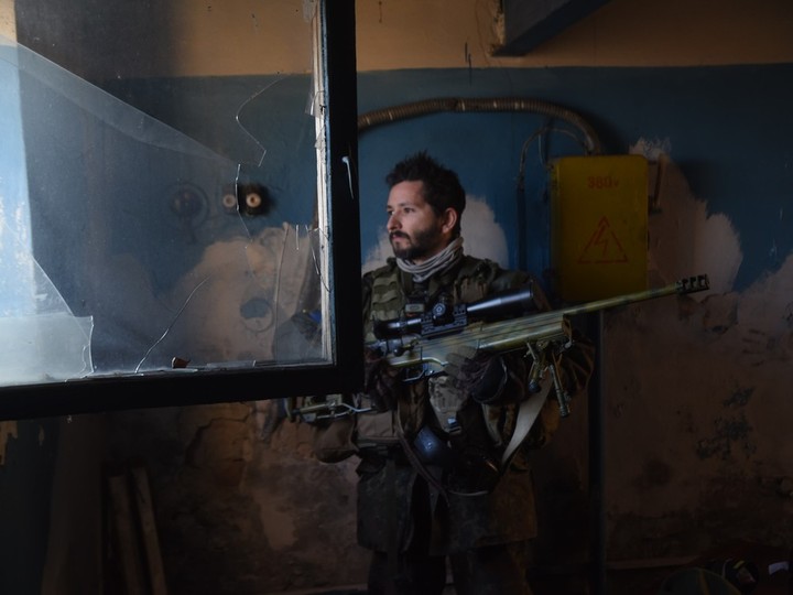  “Eighty per cent of a soldier’s job is just trying to survive,” says Wali, a Canadian military sniper who fought for a time in Ukraine. Photo courtesy Wali.