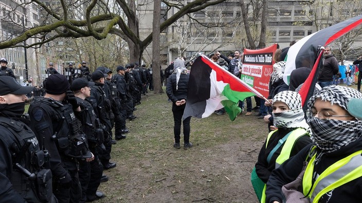 Is the pro-Palestinian encampment at McGill illegal?