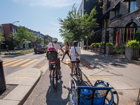 city of montreal bike path