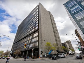 The Montreal courthouse