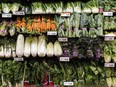 Produce is seen at a Metro grocery store in Toronto, Friday, Feb. 2, 2024.
