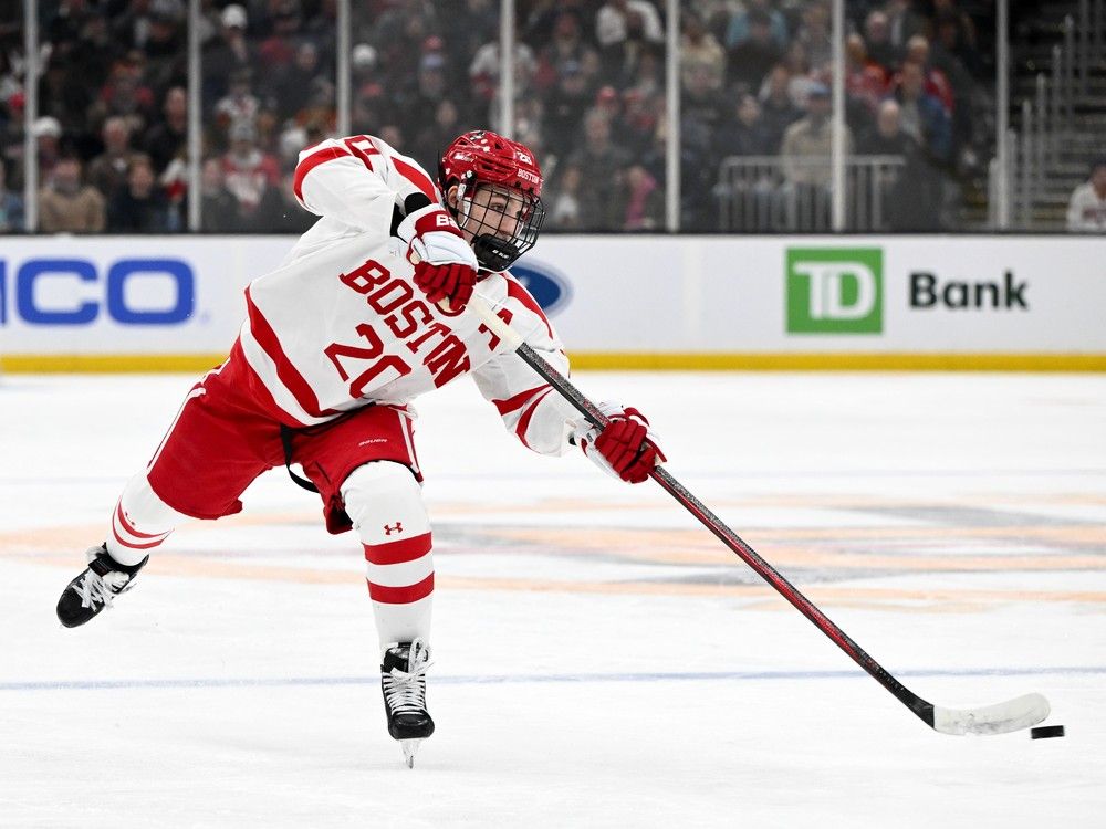 While Canadiens fans will be anxious to see how Lane Hutson performs in the future, his loss will be felt at Boston University.