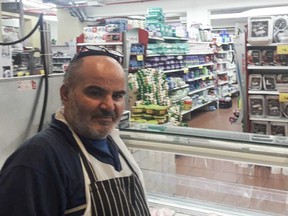 This 2021 photo provided by Haim Parag shows David Ben-Avraham at a supermarket in the Israeli town of Beit Shamesh, where he briefly worked, in Jerusalem.