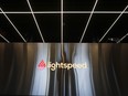Lightspeed Commerce Inc. has signed a North American partnership deal with Uber to integrate Uber Direct and Uber Eats marketplace into its platform. Lightspeed offices are seen in Montreal, Thursday, Jan. 18, 2024.