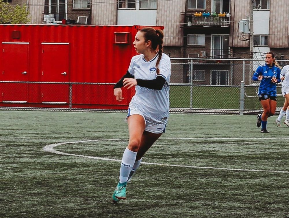  olivia miranda plays her first match with team québec may 4, 2024.