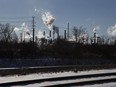 A petrochemical plant is seen in Sarnia, Ont., Wednesday, Jan. 26, 2022.