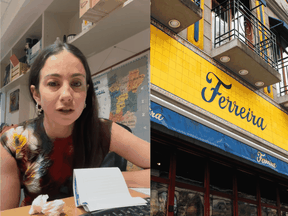 Left: Sandra Ferreira, director of operations of Ferreira Café Right: Ferreira Café