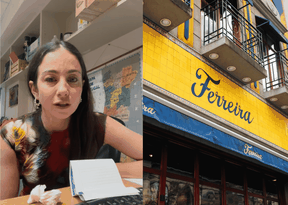 Left: Sandra Ferreira, director of operations of Ferreira Café Right: Ferreira Café