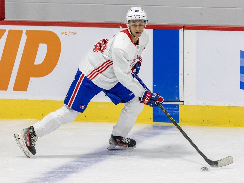 Stu Cowan: Canadiens prospect Michael Hage bleeds bleu-blanc-rouge