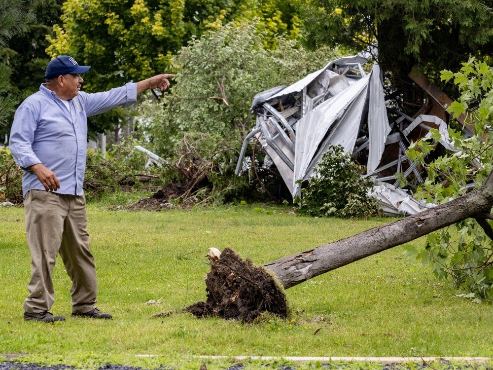 PHOTOS: Tornado aftermath in Brossard | Montreal Gazette