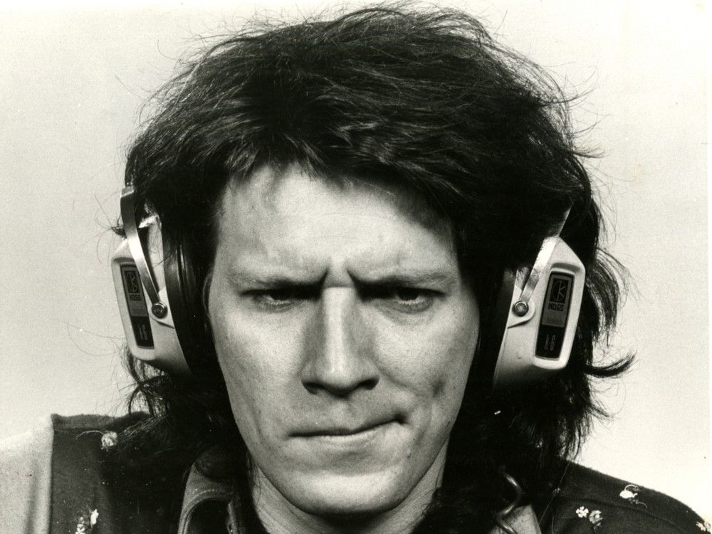  juan rodriguez wearing headphones in march 25, 1972.